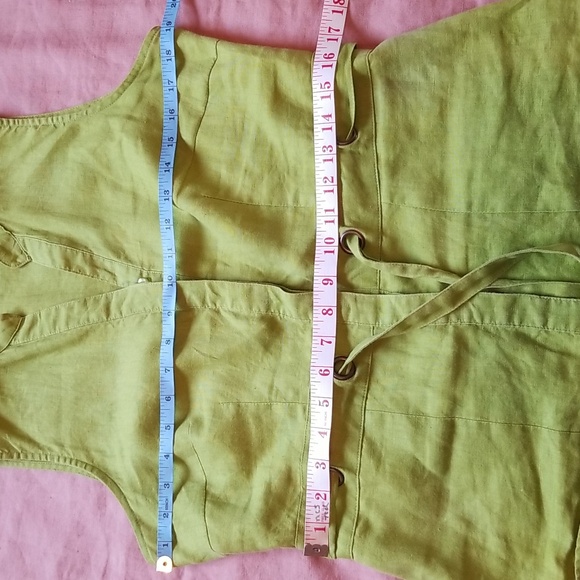 Carole Little Sleeveless Linen Blouse - Picture 14 of 16